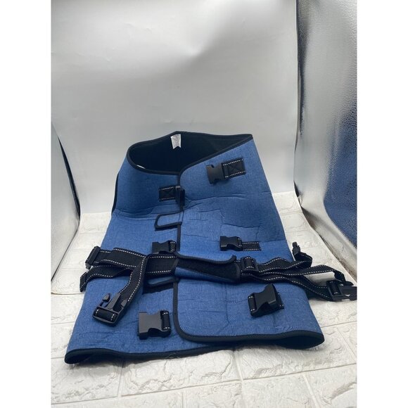 Coodeo Dog Lift Harness Support & Recovery Sling Pet Blue XXL Adjustable - Picture 5 of 9